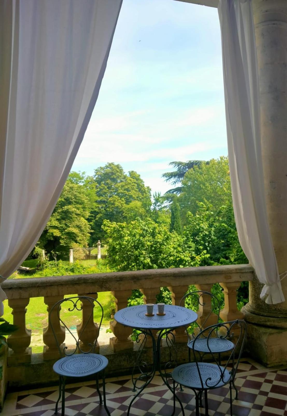 La Chambre Du Chateau De Puisseguin Esterno foto